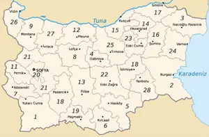 Bulgaristan'ın Eyaletleri